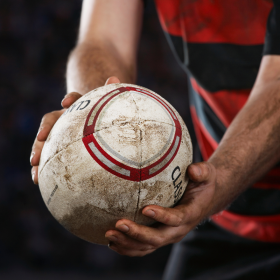 Rugbykick Ballschussmaschine für Rugby