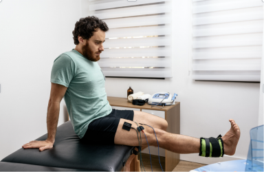 EMS Elektrostimulation für Muskeln und Nerven