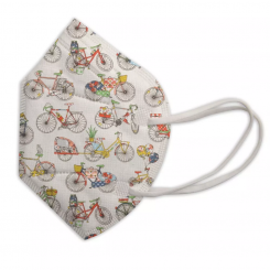 FFP2 Masken - Designs 10 Stk bicycles
