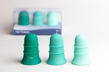 Tilia Cupper - traditional 3er Set grün 