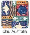 Bezug für Still- und Lagerungskissen blau/Australia