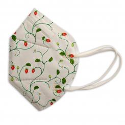 FFP2 Masken - Designs 10 Stk erdbeere