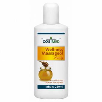Wellness-Massageöl Honig von cosiMed 250 ml Flasche 