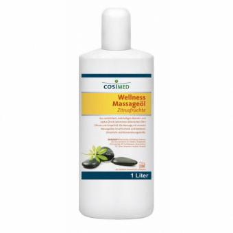 Wellness-Massageöl Zitrusfrüchte von cosiMed 1 Liter Flasche