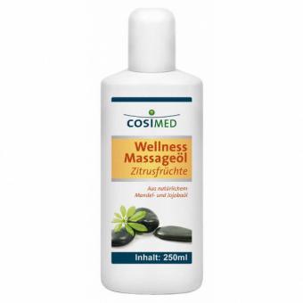 Wellness-Massageöl Zitrusfrüchte von cosiMed 250 ml Flasche 