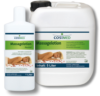 Massagelotion neutral von cosiMed 5 Liter Kanister