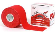 Nasara Kinesiology Tape 5mx5cm rot